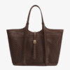 Malia Laser Cut Vegan Leather Tote
