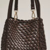Hollace Woven Mini Tote