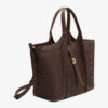 Malia Laser Cut Vegan Leather Tote