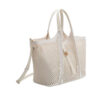 Malia Laser Cut Vegan Leather Tote
